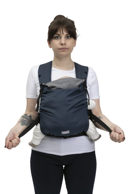 Skin Fit Baby Carrier Blue Passion image number 4